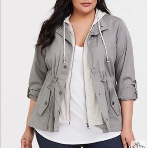 Thin Torrid Anorak Jacket NWOT